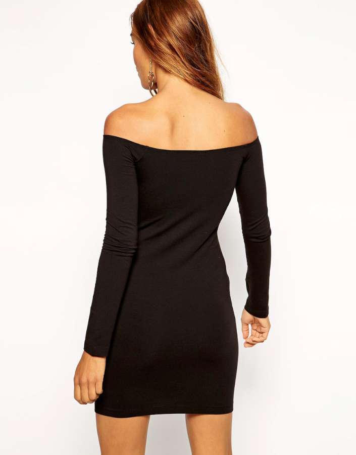 2015 Dress Models - Black Back View