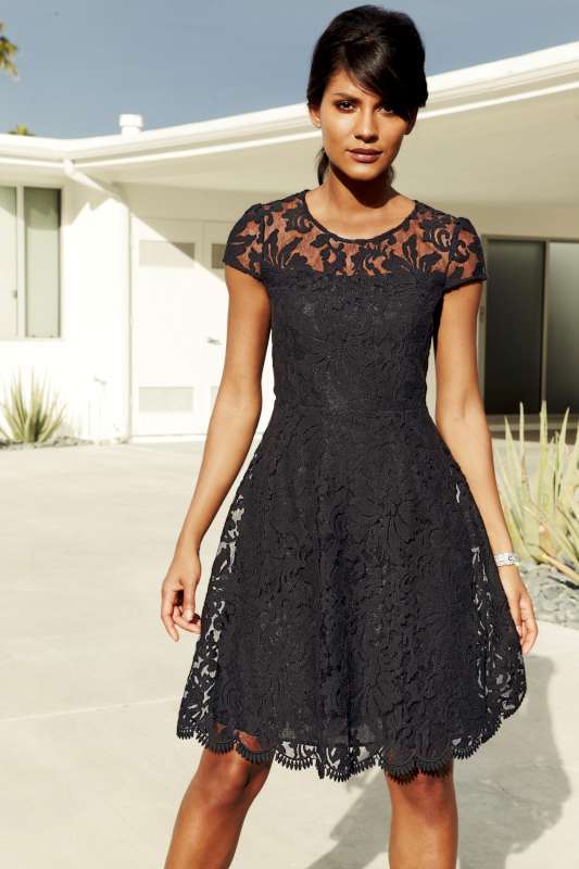 2015 Lace Dress - Black