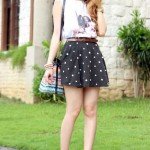 2015 Skirt – Black Dot