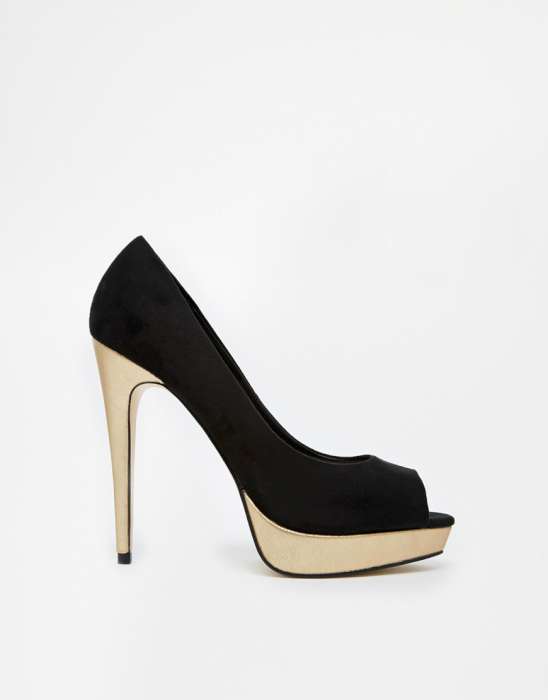 Black High Heel Shoes 2015