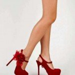 Red High Heel Shoes 2015