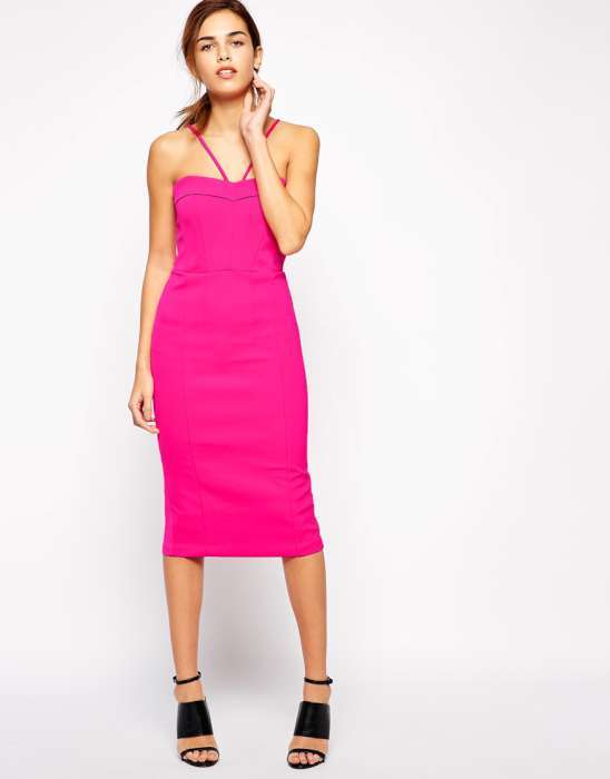 2015 Dress Models - Pink