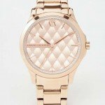 Armani Exchange Lady Hampton Rose Gold Watch