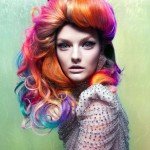 Colorful Extravagant Hairstyles