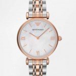 Emporio Armarni Gianni T-Bar Mixed Metal Watch