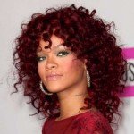 Rihanna Curly Hairstyles