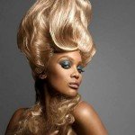 Yellow Extravagant Hairstyles