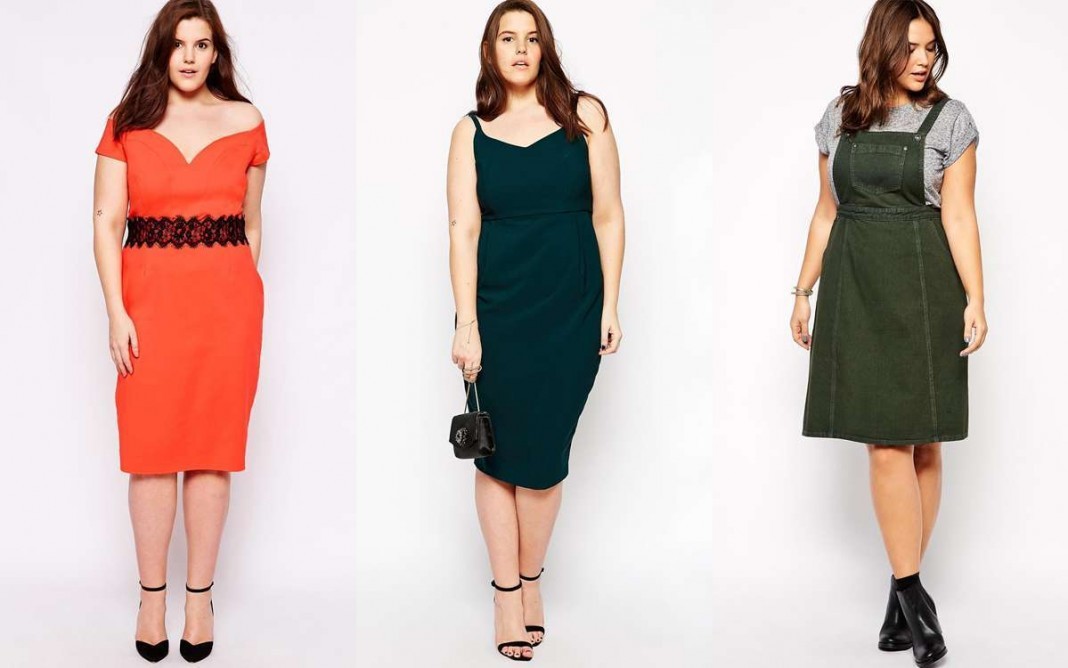 2015 Plus size Dress Models