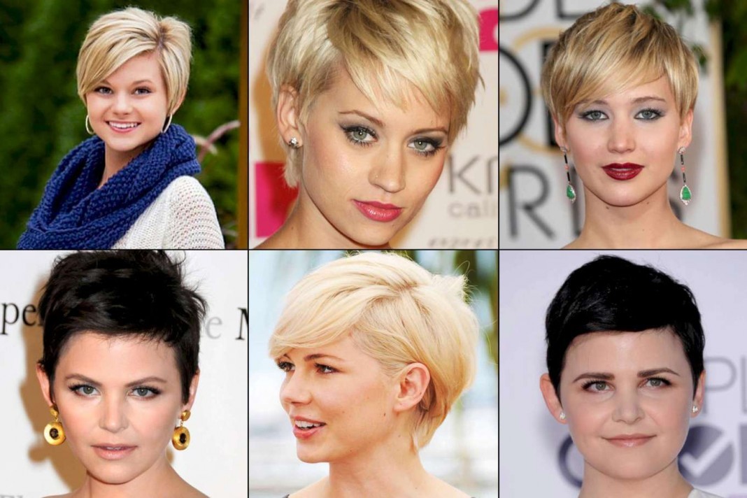 Short Hairstyles For Round Faces