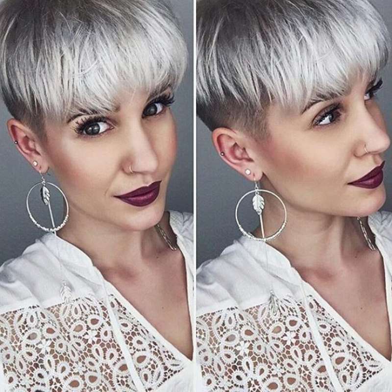 Short Hairstyle Grey 2016 - 1