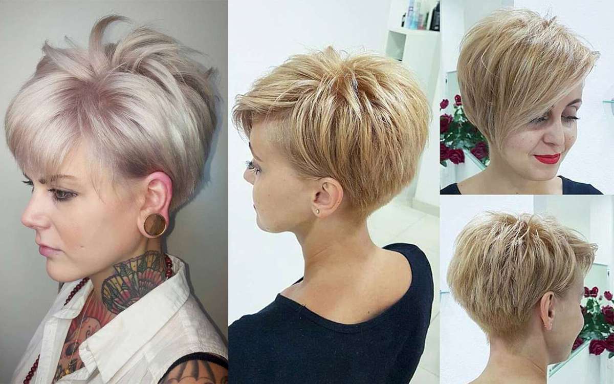 Short Hairstyle Evening - 1