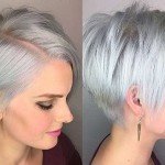 Short Hairstyle Grey 2017