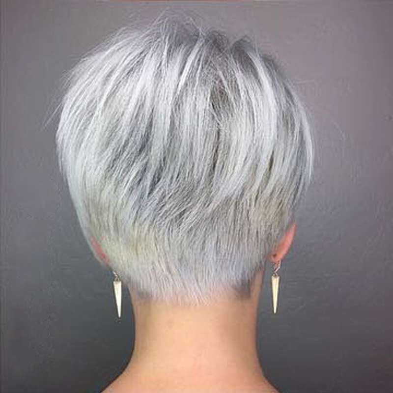 Short Hairstyle Grey 2017 - 3