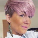 Short Pink Hairstyles 2017