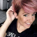 Short Pink Hairstyles 2017 – 3