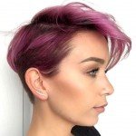 Short Purple Hairstyles 2017 – 1