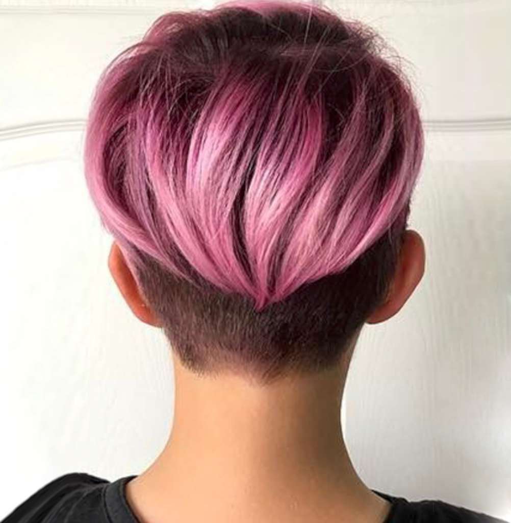 Short Purple Hairstyles 2017 - 4