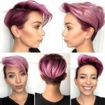 Short Purple Hairstyles 2017 – 7