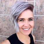 2017 Short Hairstyles Purple – 1