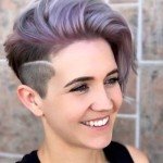 2017 Short Hairstyles Purple – 7