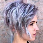 2017 Short Hairstyles Purple – 9