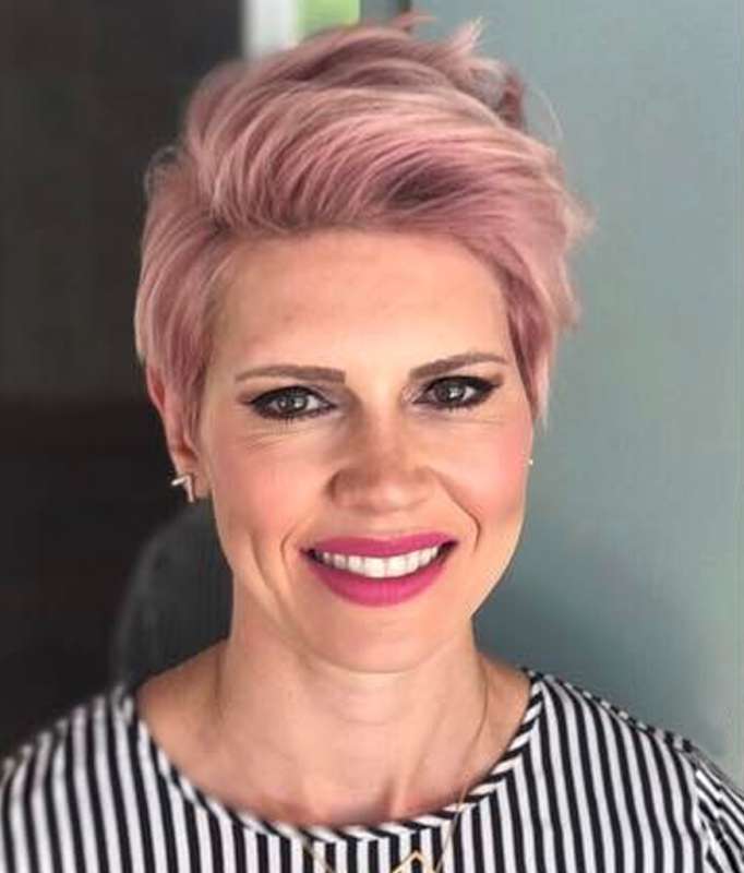 Short Haircuts Pink 2017 - 10