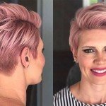 Short Haircuts Pink 2017