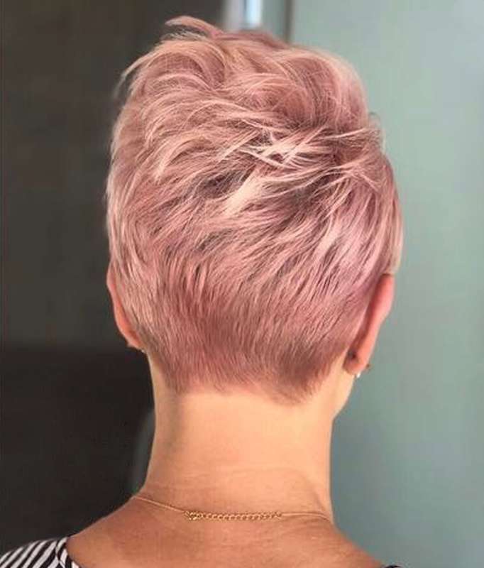 Short Haircuts Pink 2017 - 3