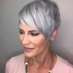 Short Hairstyle Grey Hair – 4