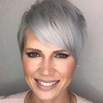 Short Hairstyle Grey Hair – 8