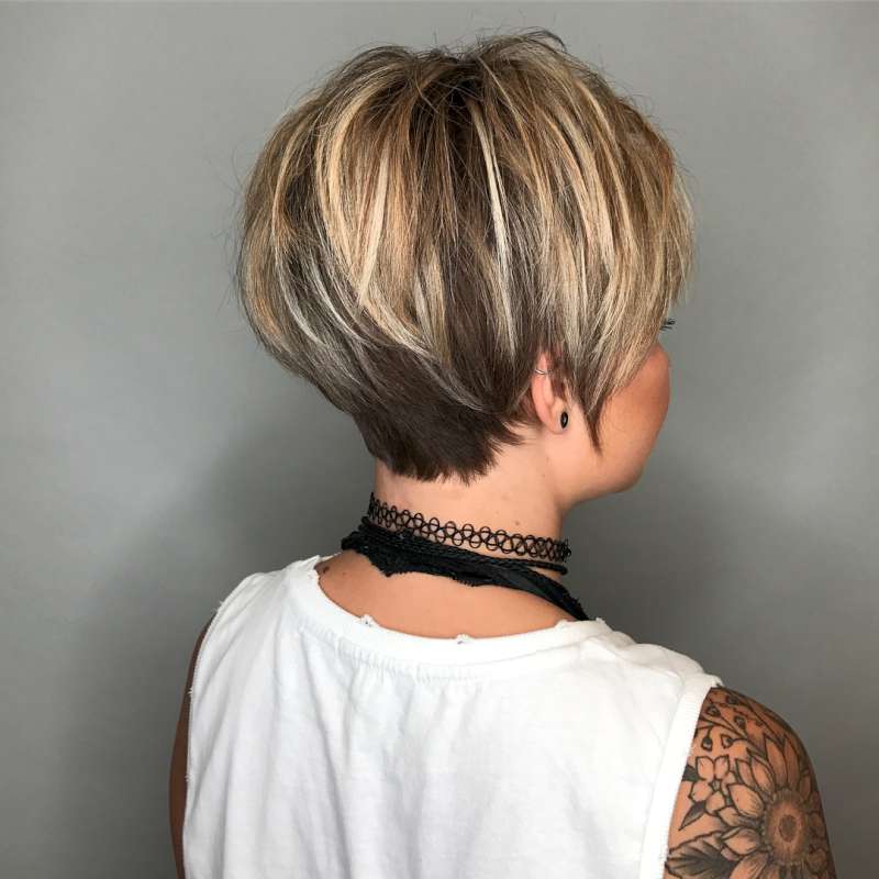 2018 Short Hairstyle - 1