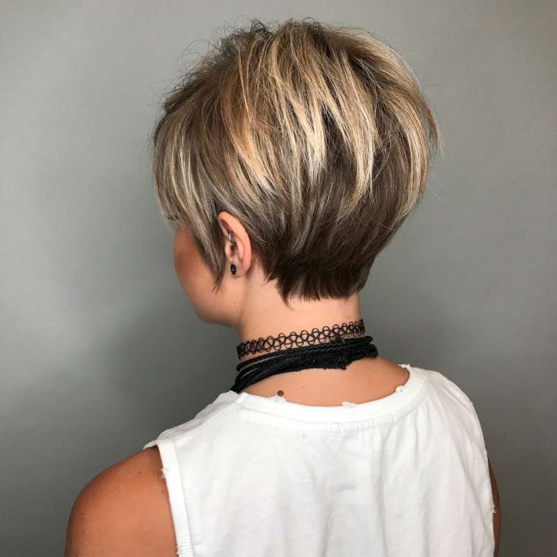 2018 Short Hairstyle - 1