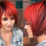 Short Hairstyles Red And Black