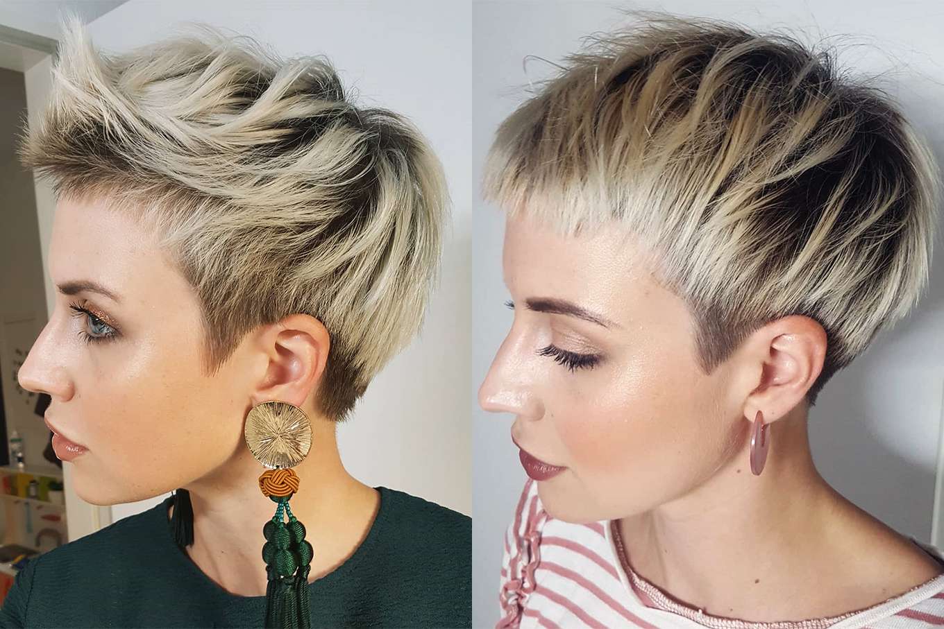 Nadine Saam Short Hairstyles